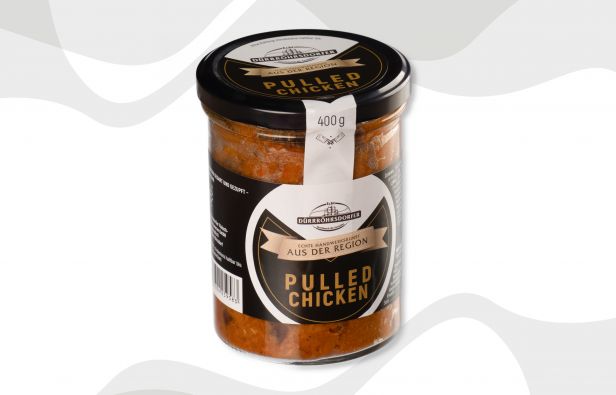 Pulled Chicken im Glas