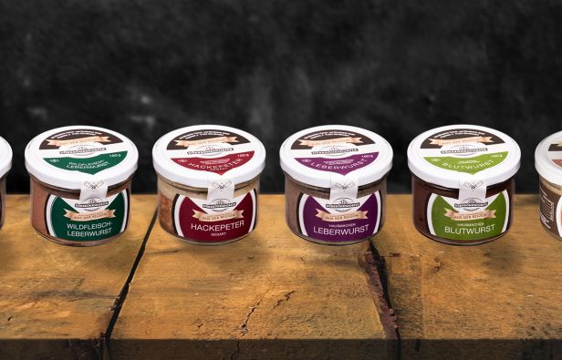 Wunschkiste mit 6 Wurstgläsern (à 160 g)
