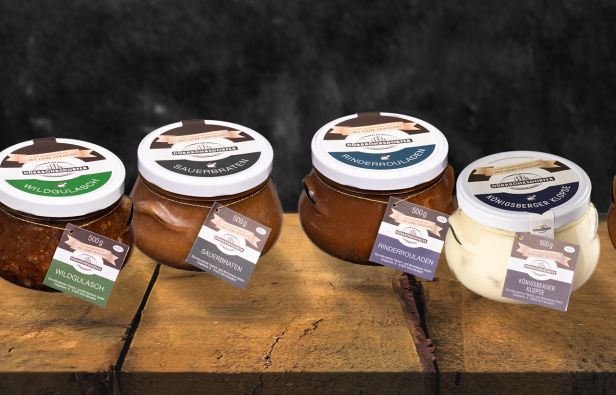 Wunschkiste mit 6 Fertiggerichten (à 500 g)